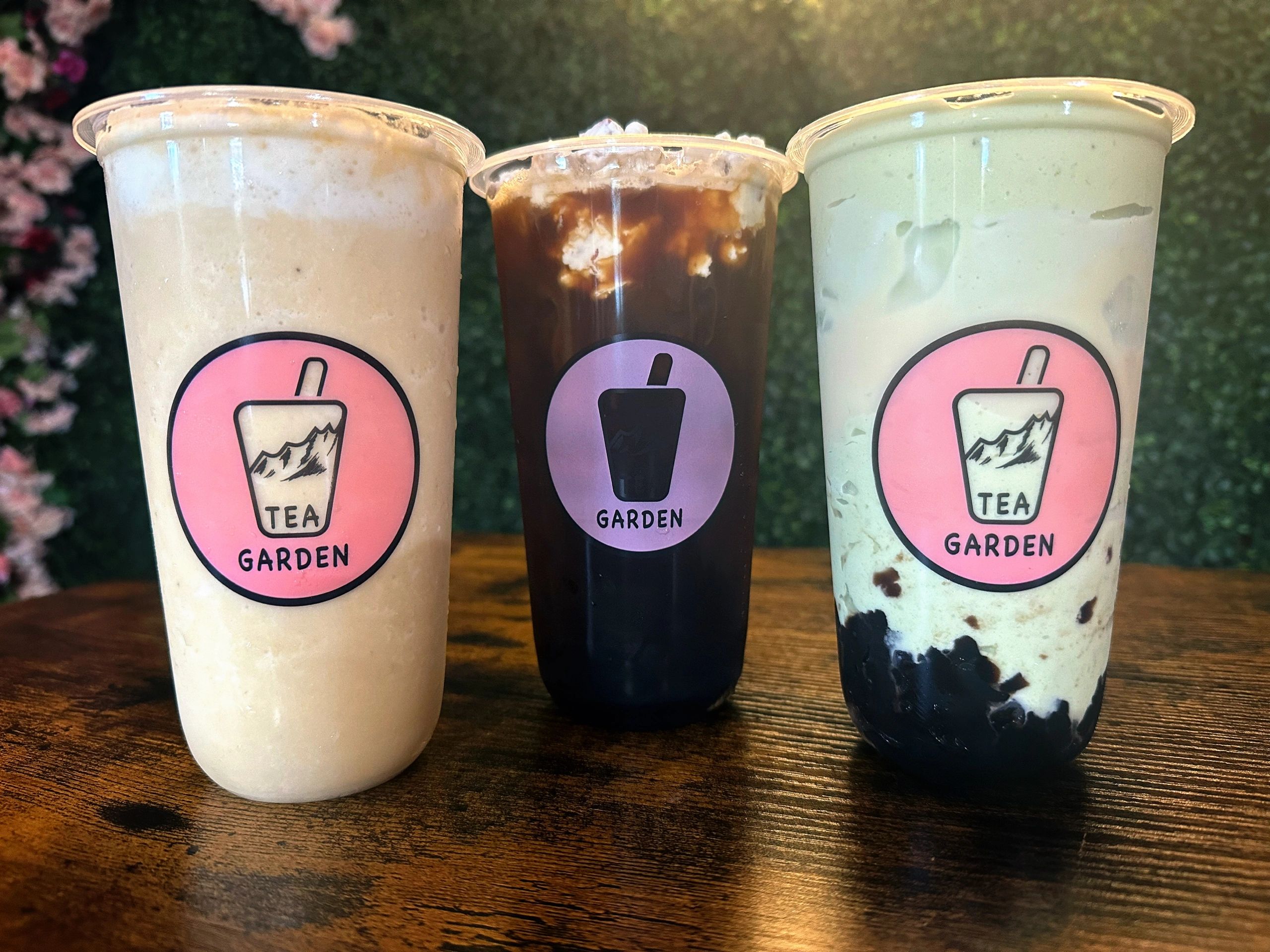 Tea Garden Bubble Tea, Menu